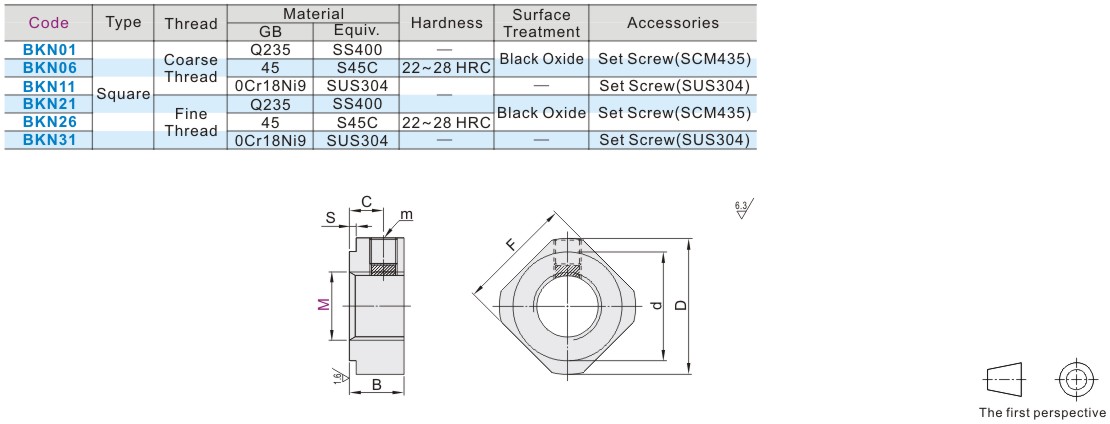 bkn01-31 material drawing
